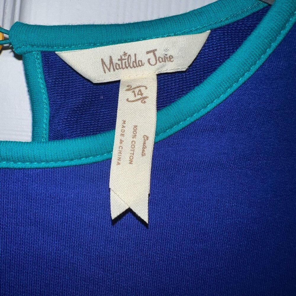 Matilda Jane Girl's School Bell Dress Size 14 - Picture 5 of 7